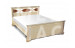 Кровать Лирона (сосна, резьба береза)